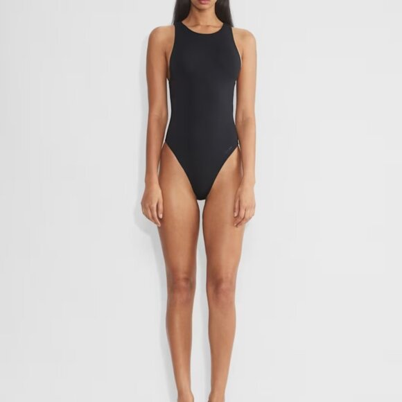 Aritzia BABATON CONTOUR Black Bodysuit 1X - Picture 4 of 12